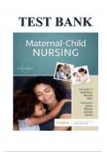 Test Bank - Maternal-Child Nursing 6th Edition by Emily Slone McKinney