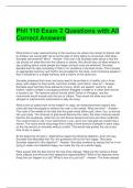 Phil 110 Exam 2 Questions with All Correct Answers 