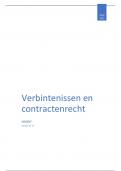 Samenvatting: Verbintenissen en contractenrecht, De Vriese Björn