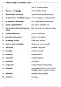 Vocabulary English for Marketeers 2A (alles)