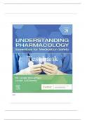 ISBN: 9780323793513 Test Bank for Understanding Pharmacology Essentials for Medication Safety, 3rd Edition by M. Linda Workman & LaCharity