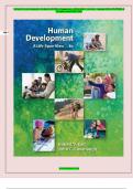 Test Bank for Human Development; A Life-Span View 8th Edition (Cengage; January 1, 2018) by Robert V. Kail & John C Cavanaugh, ISBN No; 9781337554831, all 16 Chapters Covered (NEWEST 2024)