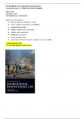 The Handbook of International Humanitarian Law 4th edition 2024 - All lectures + summary chapters 1 - 6 + 55 questions and answers / University Groningen