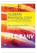 HUMAN PHYSIOLOGY: AN INTEGRATED I APPROACH,8E (SILVERTHORN) ALL CHAPTERS COVERED |2023-2025| GRADED A+