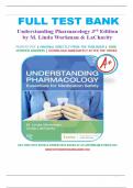 Test Bank for Understanding Pharmacology Essentials for Medication Safety, 3rd Edition by M. Linda Workman & LaCharity, All Chapters Covered