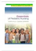 Test bank for essentials of pediatric nursing 5th edition by Kyle & Carman /ALL CHAPTERS 1-29