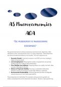 AS Macroeconomic AQA (the national and international economy)