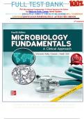     FULL TEST BANK For Microbiology Fundamentals: A Clinical Approach 4th Edition by Marjorie Kelly Cowan latest Update