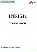 INF1511 EXAM PACK 2025