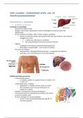 Samenvatting lever- en pancreasaandoeningen - prof. Laleman