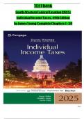 Test Bank for South-Western Federal Taxation 2025 Individual Income Taxes 48e by James C. Young.pdf