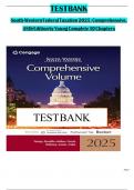 Test Bank South-Western Federal Taxation 2025 Comprehensive 48th Edition by James C. Young