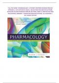 FULL TEST BANK -PHARMACOLOGY: A PATIENT-CENTERED NURSING PROCESS APPROACH, 11TH EDITION BY LINDA E. MCCUISTION , KATHLEEN VULJOIN DIMAGGIO , MARY B. WINTON , JENNIFER J. YEAGER - ALL CHAPTERS 1-58|| NEWEST EDITION