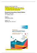 Summary Financial Accounting: 12th Global Edition Harrison / Chapters 1,3,6,7,8 + 67 test bank questions and answers