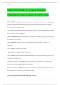 MIS 180 SDSU J Oregon Exam 1 Questions and Answers 100% Pass