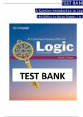 Test Bank For A Concise Introduction to Logic 14th Edition by Patrick J. Hurley Chapter 1-14