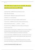 PHY 2053 Study Guide: Exam 3 (FAMU: Bowman) Questions and Answers 100% Pass