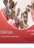 WGU D510 Task 3 Chinle Cares External stakeholders |Latest Update with Complete Solution