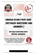 ENG2611 EXAM PACK 2025  {DETAILED QUESTIONS AND ANSWERS }