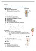 Samenvatting -  anatomie I (E0140a)