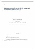 TRMA-830 TRAUMA CASE STUDY CIVILIAN ROSE|LATEST 2024-2025 WITH COMPLETE SOLUTION