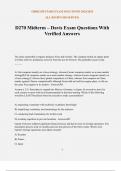 D270 Midterm – Davis Exam Questions With Verified Answers