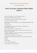 EXSC 223 Exam 1 Questions With Verified Answers