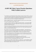 JAMF 100 Video Course Practice Questions With Verified Answers