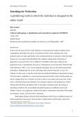 Cultural Anthropology 4: globalization and sociocultural complexity (201100013) - Take-home essay exam