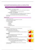 samenvatting Geriatrie - NIEUW CURRICULUM + CASUSLESSEN!!