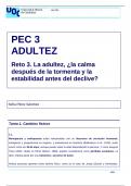 PEC 3_Psicología del desarrollo II. Adultez