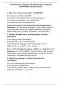 Preliminary SAT/National Merit Scholarship Qualifying (PSAT/NMSQT) Practice Exam