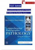 Test Bank For Comprehensive Radiographic Pathology, 8th Edition by Ronald L. Eisenberg