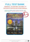 Test Bank for Financial Accounting for MBAs, 8th Edition, by Peter Easton, Halsey, McAnally & John Wild, All Modules 1-13 LATEST EDITION Guaranteed  Pass