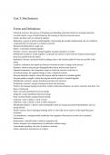 Biology H Biochemistry Study Guide + Notes