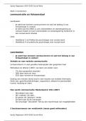 samenvatting week 3 communcatie en lichaamstaal social work menstheorie A