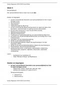 samenvatting week 5 persoonlijkheid social work menstheorie A