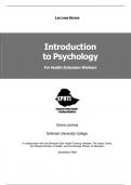 Introduction  to Psychology