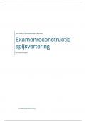 Examenreconstructies spijsvertering MA1 met & zonder oplossingen