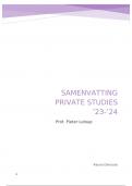 VOLLEDIGE samenvatting: Private Veiligheid ('24-'25) + gastcolleges + mogelijke EXAMENVRAGEN