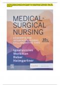 Test Bank- Medical-Surgical-Nursing-Concepts For Interprofessional-Collaborative Care 10th Edition by Ignatavicius Workman All Chapters 1-74 Complete Guide Latest Edition 2024/2025 Graded A+