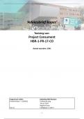 Adviesbrief Project Consument (cijfer: 8,2)