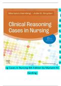 Clinical reasoning cases in nursing 7th edition harding snyder test bankk.pdf