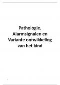 samenvatting pathologie van het kind, 3de bach REVAKI 2024-2025