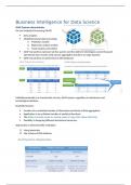 Summary Business Intelligence for Data Science Lecture 5 | Master Data Science and Society