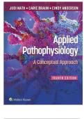 Test Bank Applied Pathophysiology A Conceptual Approach 4thEdition Judi NathChapter1-20 | Complete Guide|Revised Edition Newest Version 2025