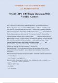 NACE CIP 1 CBT Exam Questions With Verified Answers