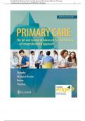 Test Bank For Primary Care Art And Science Of Advanced Practice Nursing – An Interprofessional Approach, 5th Edition by Dunphy|Complete Elaborated and Latest Test Bank. All Chapters(1-82) included and updated