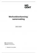 Werkveldverkenning 1 openboek samenvatting