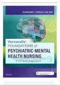 Test Bank Varcarolis' Foundations of Psychiatric-Mental Health Nursing A Clinical 9th Edition by Margaret Jordan Halter |Test Bank|Chapter 1-36 UPDATED 2024